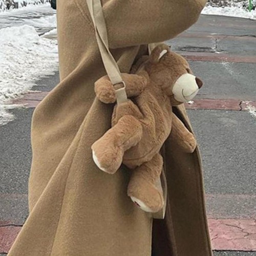 Sac dos peluche charm - sac, en