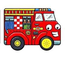 Igloo En Forme De Véhicule De Camion De Pompiers