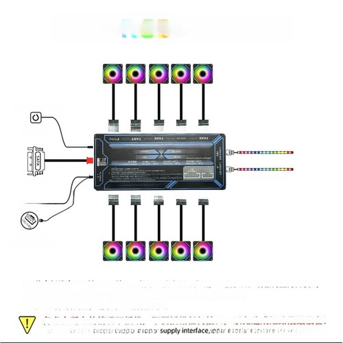 Pour argb ventilateur - pc,