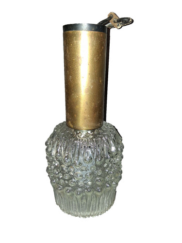Vintage bubble glass pendant
