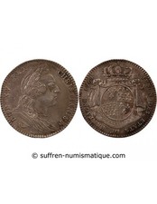 France Etats de Bretagne, Louis XV, Jeton Argent, 1764 Rennes, Daniel 115