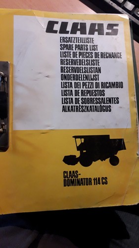 Claas moissonneuse dominator - moissonneuse,