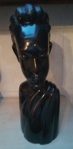Beau buste ébène hauteur - ébène,