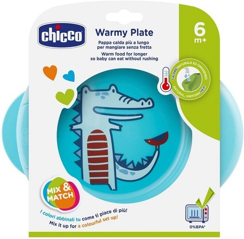 Chicco assiette poupon chaud - assiette,