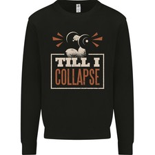 Till I Collapse Sweatshirt Jumper Pour Enfants De Gym Et De Musculation