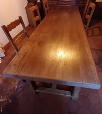 table salle à manger chêne