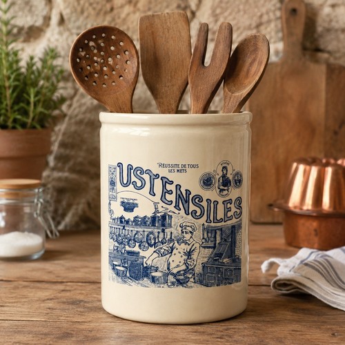 Pot ustensiles cuisine - de,