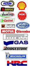 HRC cbr sticker decal set