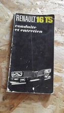 NOTICE CONDUITE ET ENTRETIEN