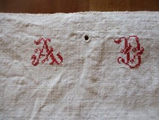 Lot N°40 de 1 torchon ancien