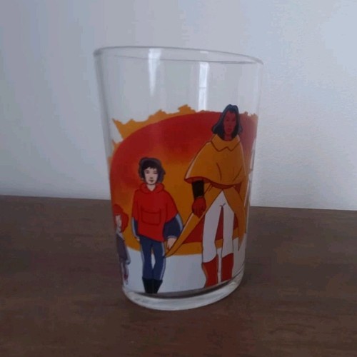 Verre moutarde les mondes - a,