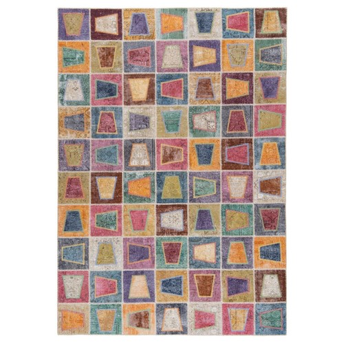 Tapis patchwork 308x215 - patchwork, cm