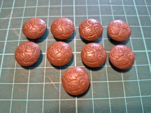 Lot boutons rzm de veste - de,