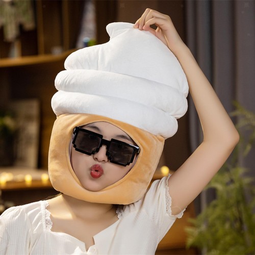 Chapeau glace peluche - chapeau,