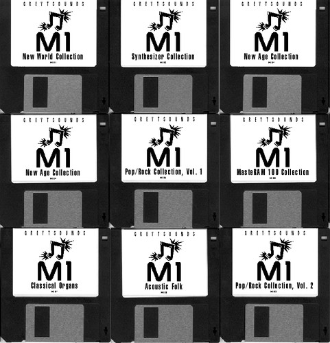 Korg m1r bank set of - m1/m1r,