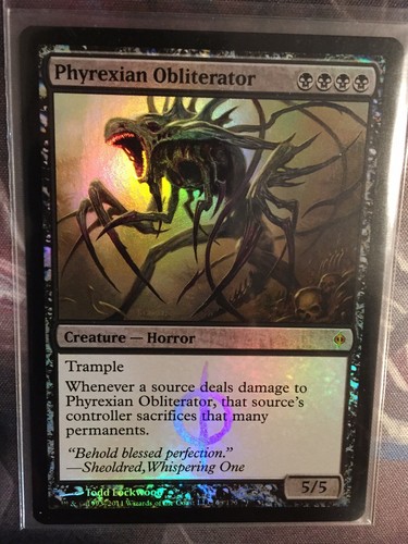 Phyrexian obliterator foil - obliterator,