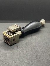 Très Rare tampon cachet Banque à système amovibles fin XIX ème.