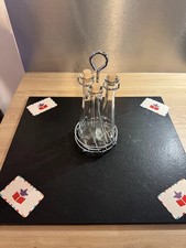 Service à condiments ancien