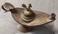 Ancienne Lampe À Huile En