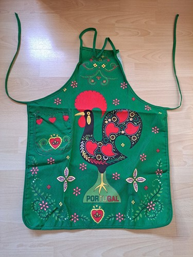 Tablier motif coq provenance - motif,