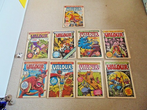 Valour weekly marvel comic - uk,
