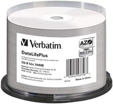 VERBATIM 43756 CD-R AZO 700MB 52X SP50