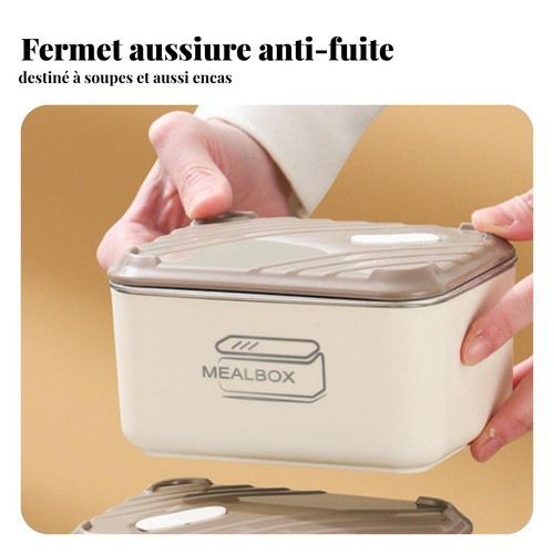 Boîte bento acier inoxydable