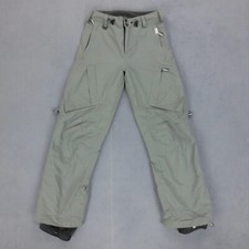 Pantalon Cargo Ski Thermique Imperméable Gore-Tex Roxy Femme XS Gris Nylon