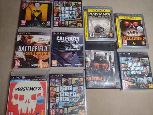 Lot jeux playstation ps3 - lot, de