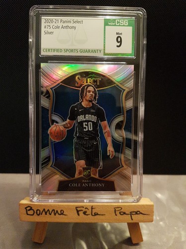 Carte nba cole anthony - nba, panini