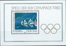ALLEMAGNE RDA : BLOC 1980