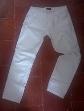 Pantalon blanc armani jeans - pantalon,