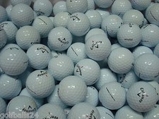 50 CALLAWAY HEX CHROME (+) BALLS DE GOLF UTILISÉES CAT. PERLE-AAA