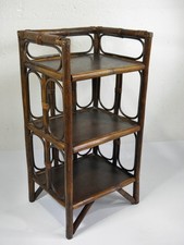 ETAGERE en ROTIN années 70