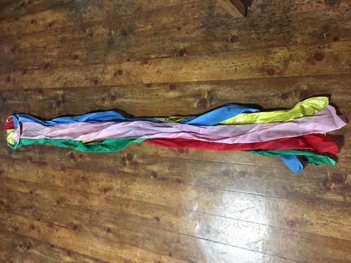 O0371 vintage koinobori - o0371,
