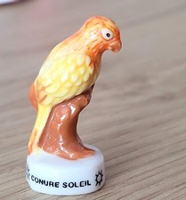 Fève - Oiseau - Conure soleil   .....    (Ref. 7769)