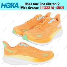 Taille homme Hoka One One Clifton 9 large orange 1132210-SRSH