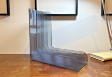 Range-vinyles vintage en plexiglas fumé - Élégance des années 70