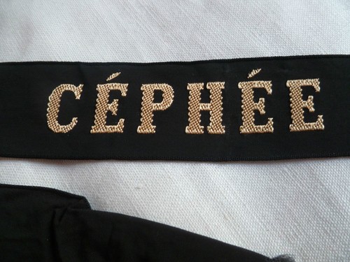 Cephee marine ruban légendé - ,