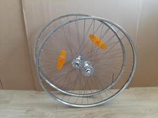2 Roues SAMIR SAMINOX ACIER 700C clincher rims MAILLARD randonneuse PEUGEOT D11