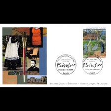 FDC LNF - Tableau Paul Sérusier, oblit 13/10/2007 Paris