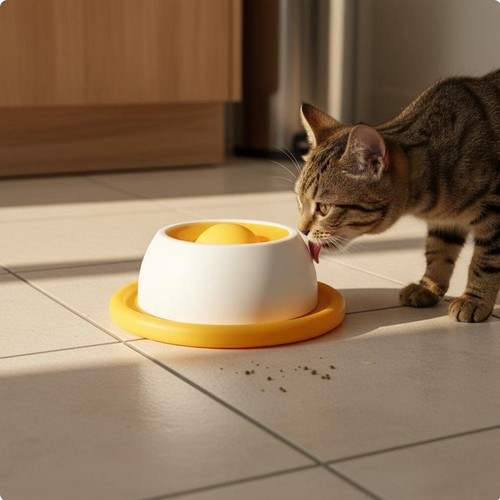 Gamelle pour chat lécher - gamelle,