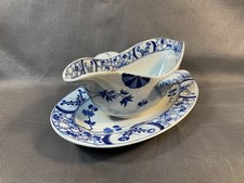 Très belle saucière de table en céramique de Creil et Montereau modèle Japon