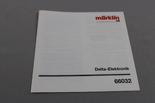 ZC2169 Marklin Ho 1/87 train 66032 delta electronik notice decodeur modification