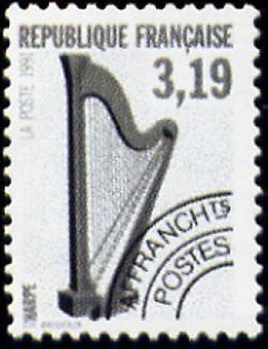France preoblitere timbre - france,