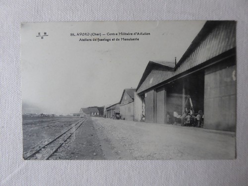 Carte postale camp avord - carte,