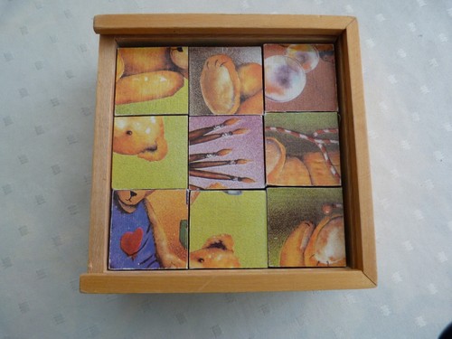 Jeu cubes puzzle enfant - puzzle,