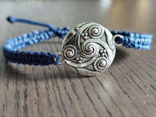 Bracelet macramé avec - bracelet,
