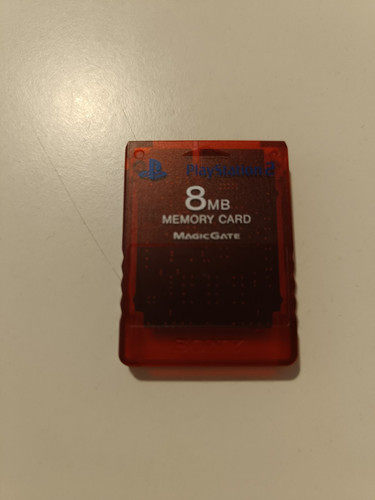 Carte mémoire rouge - 8, mo
