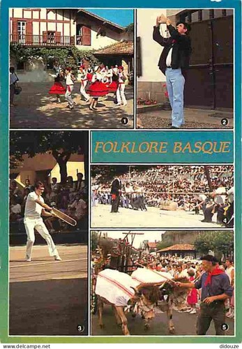 Carte postale folklore - carte,
